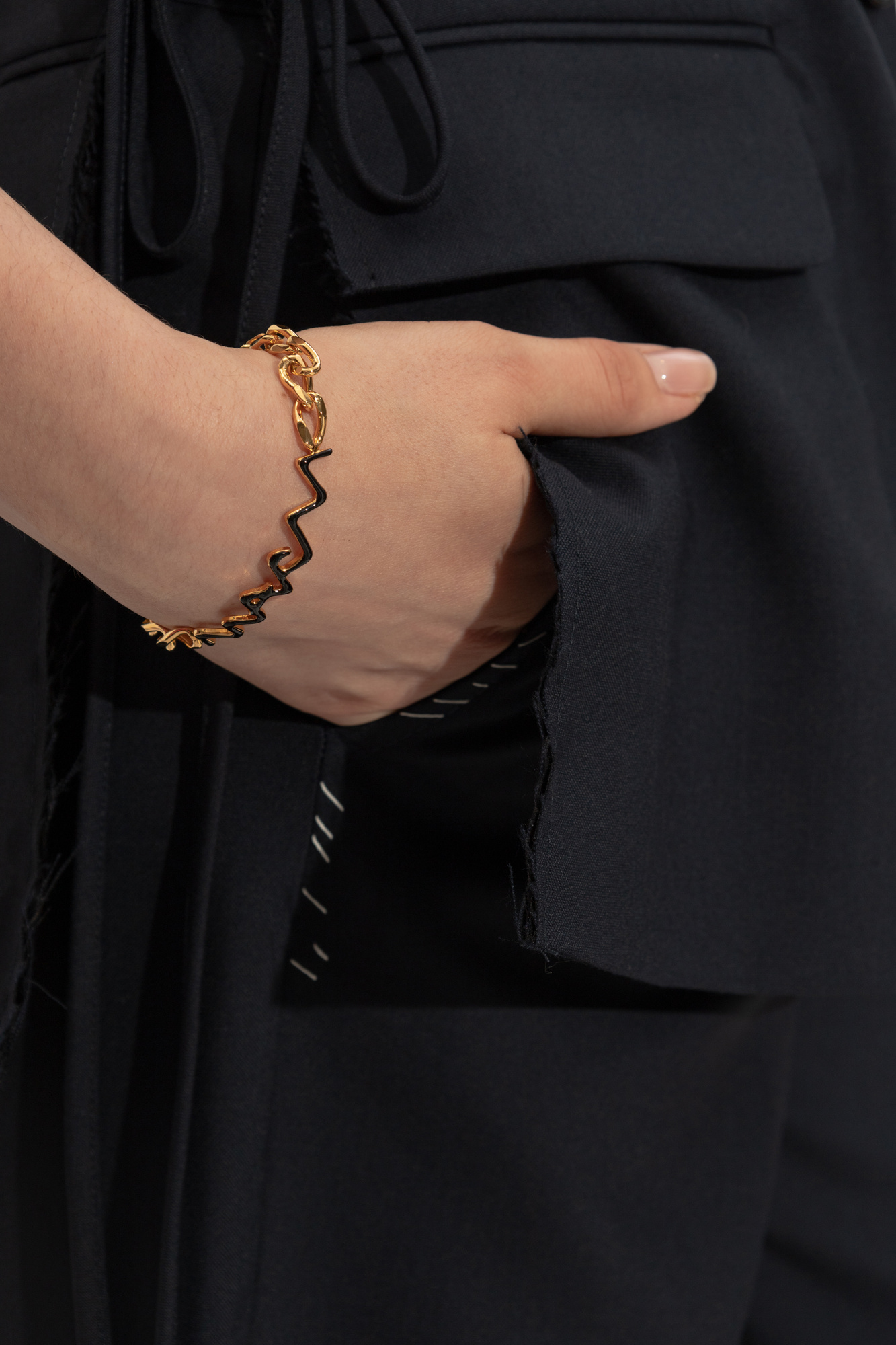 Marni Brass bracelet with logo | Women's Jewelery | Vitkac